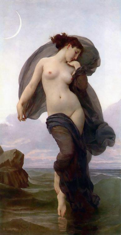 Adolphe William Bouguereau Evening Mood (mk26)